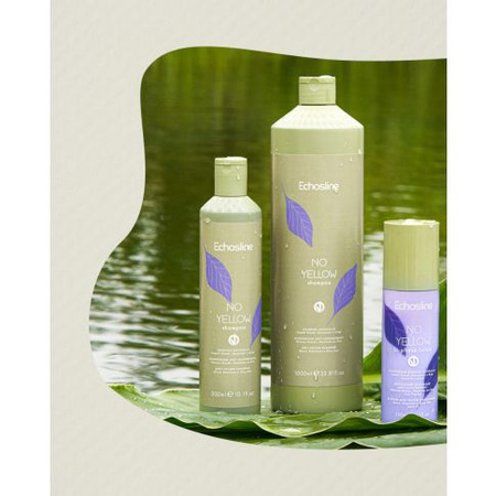 Echosline No Yellow Szampon Do Włosów Blond 1000 ml