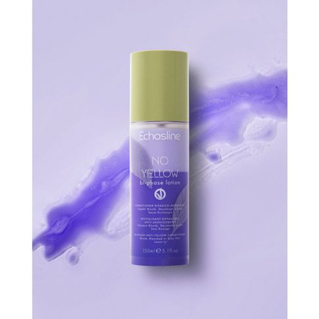 Echosline No Yellow Odżywka Dwufazowa Neutralizująca Żółte Tony 150 ml