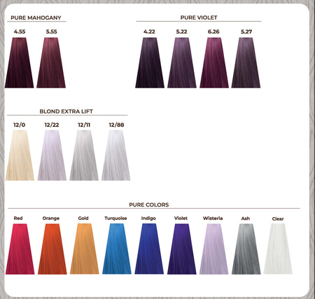 Echosline Echos Color - Color Chart Paleta Kolorów 104 Odcieni