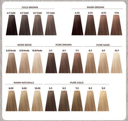 Echosline Echos Color - Color Chart Paleta Kolorów 104 Odcieni