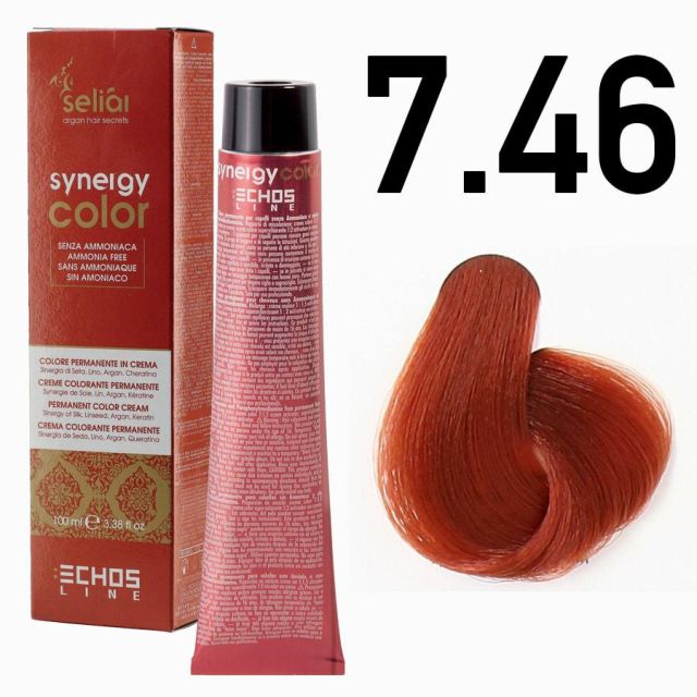 SELIAR Color 7.46 farba do włosów 100ml