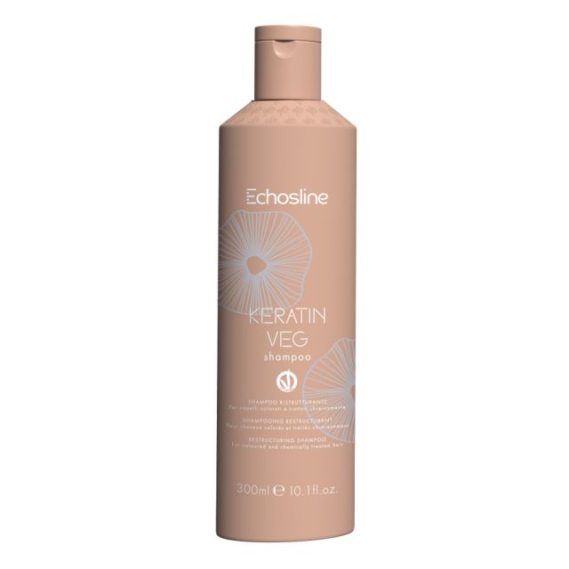 Echosline Keratin Veg Szampon Regenerujący 300 ml